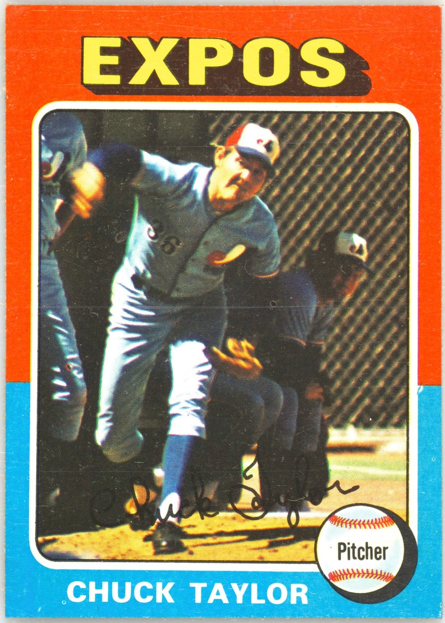 1975 Topps #58 Chuck Taylor, Montreal Expos