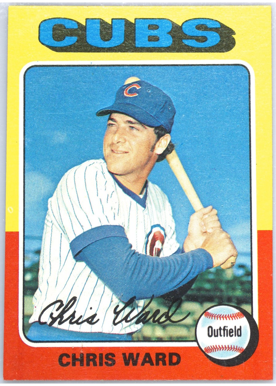 1975 Topps #587 Chris Ward, Chicago Cubs