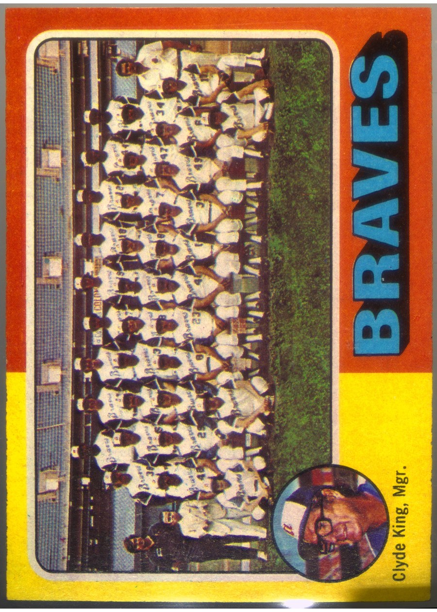 1975 Topps #589 Atlanta Braves