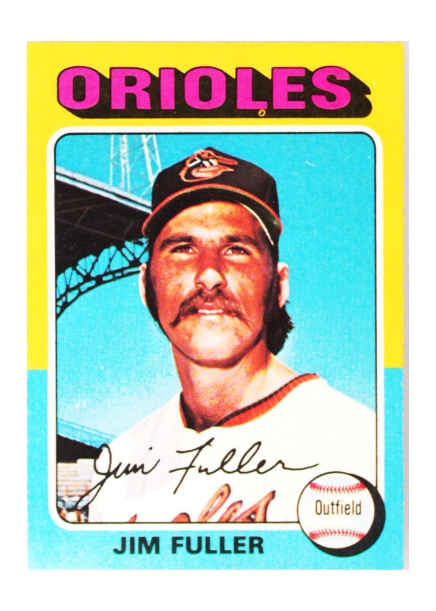 1975 Topps #594 Jim Fuller, Baltimore Orioles