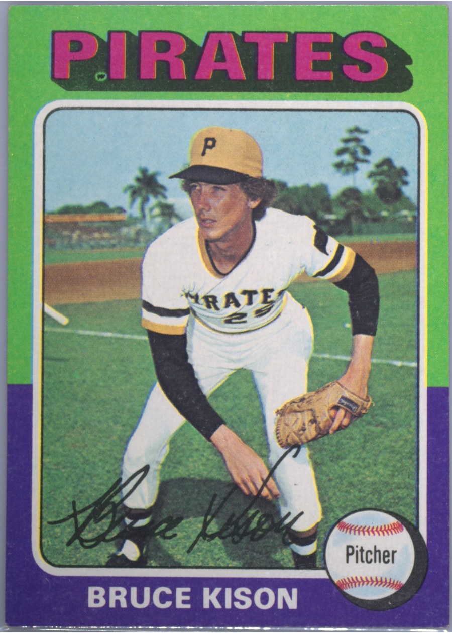 1975 Topps #598 Bruce Kison, Pittsburgh Pirates