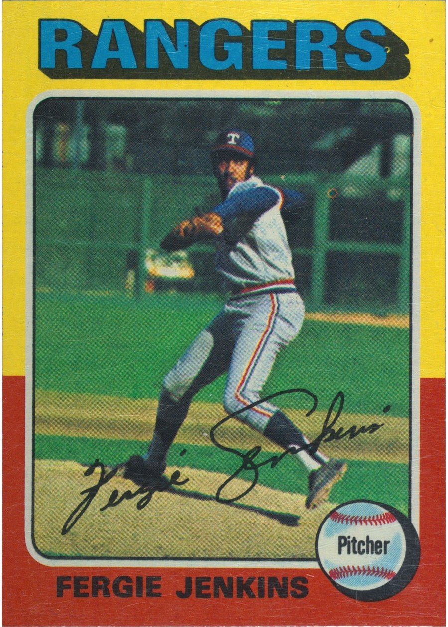 1975 Topps #60 Fergie Jenkins, Texas Rangers
