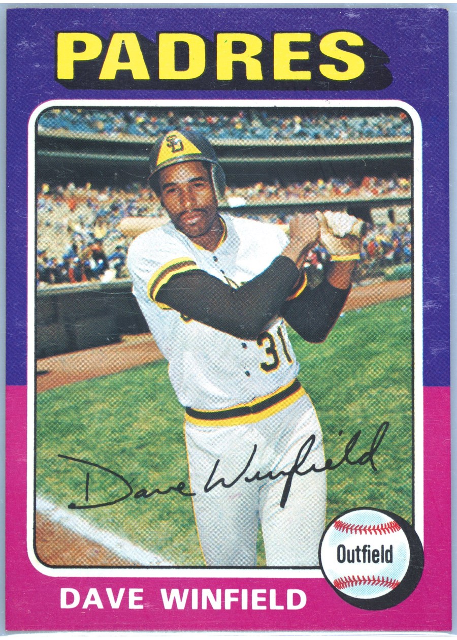 1975 Topps #61 Dave Winfield, San Diego Padres