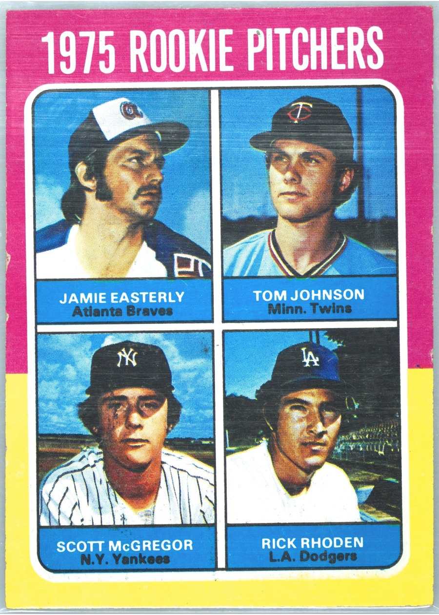 1975 Topps #618 1975 Rookie Pitchers, Atlanta Braves