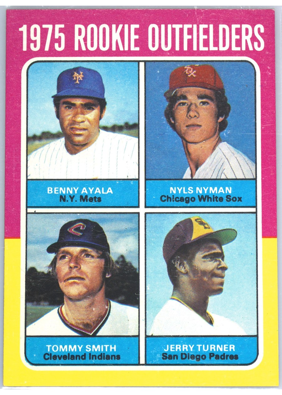 1975 Topps #619 1975 Rookie Outfielders, New York Mets
