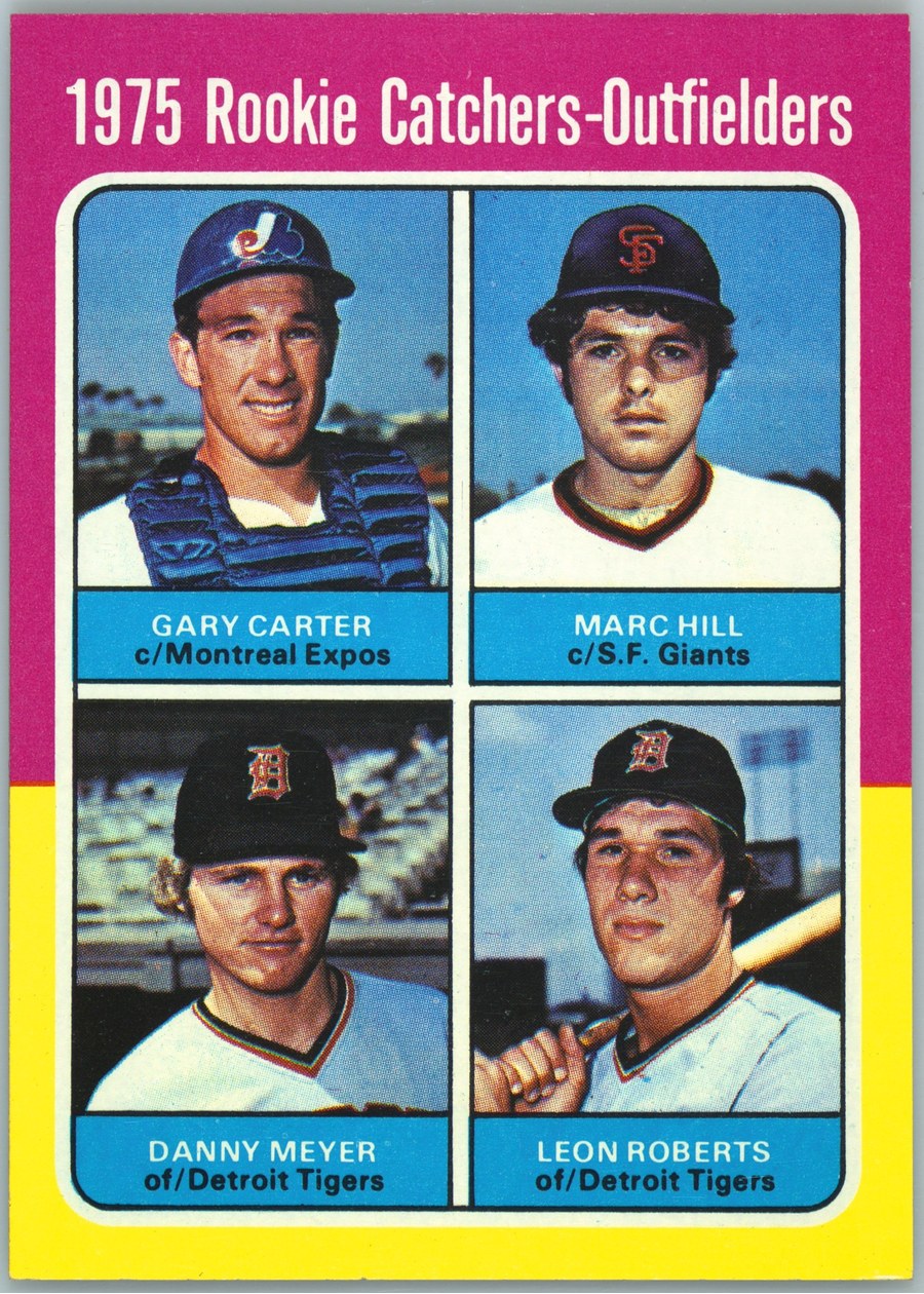 1975 Topps #620 1975 Rookie Catchers-Outfielders, Montreal Expos