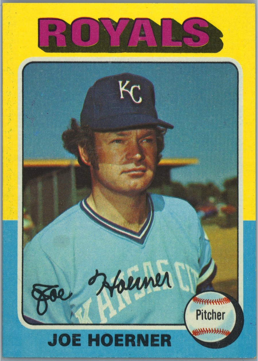 1975 Topps #629 Joe Hoerner, Kansas City Royals