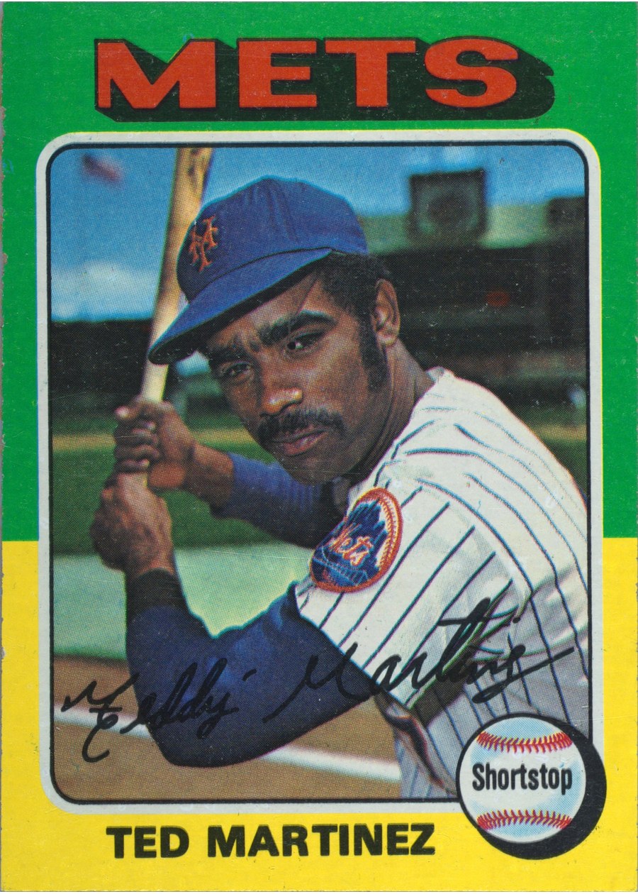 1975 Topps #637 Ted Martinez, New York Mets