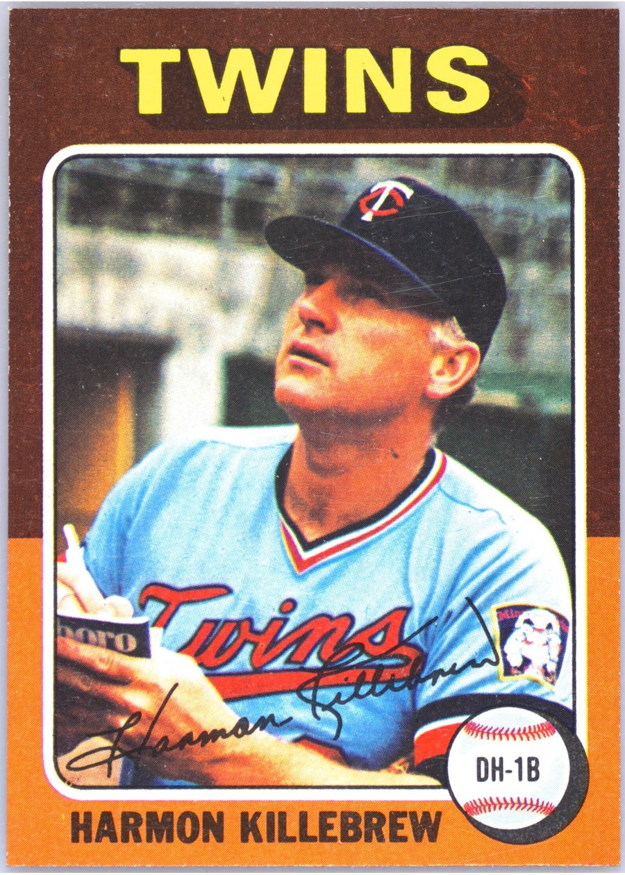 1975 Topps #640 Harmon Killebrew, Minnesota Twins