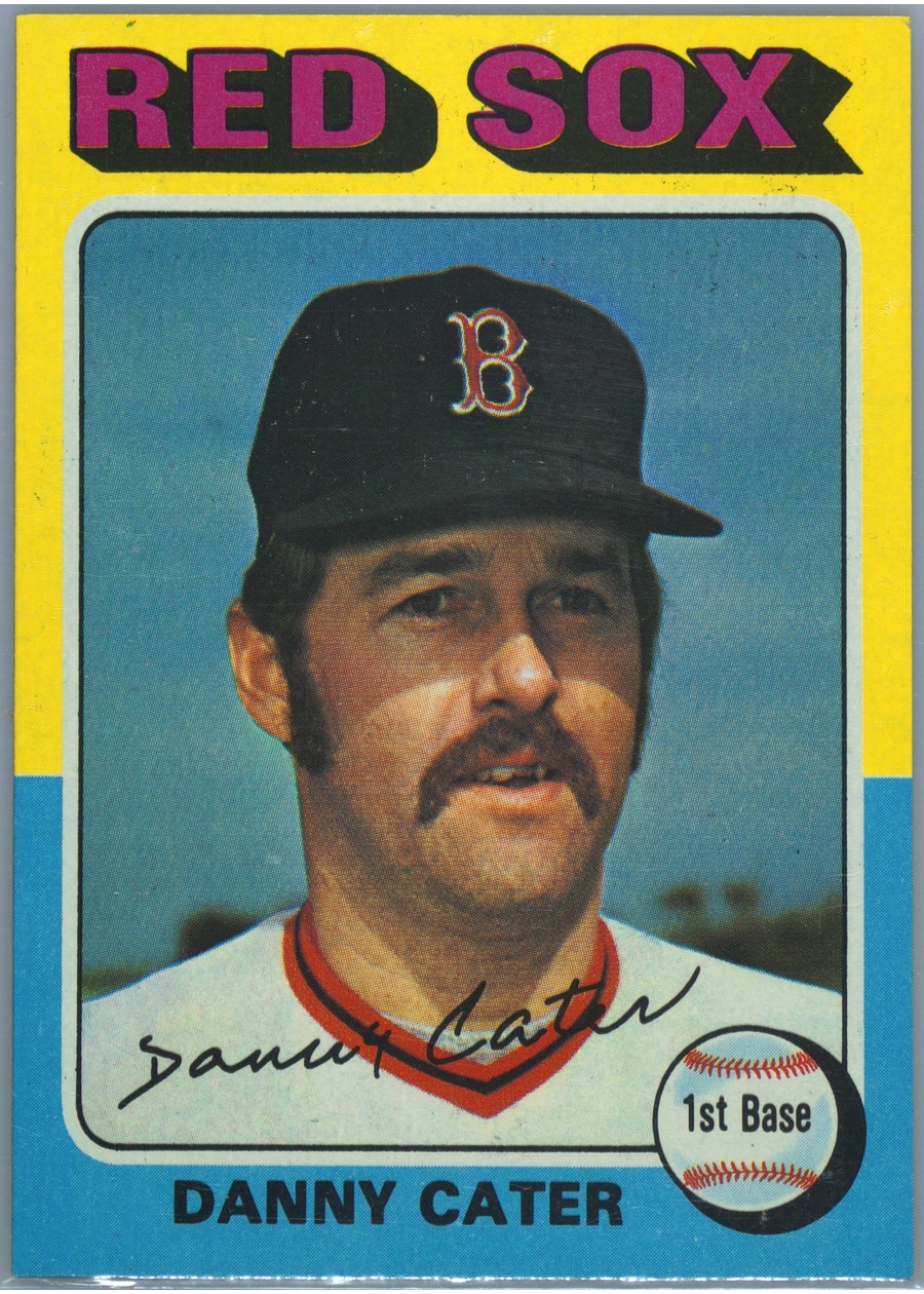 1975 Topps #645 Danny Cater, Boston Red Sox