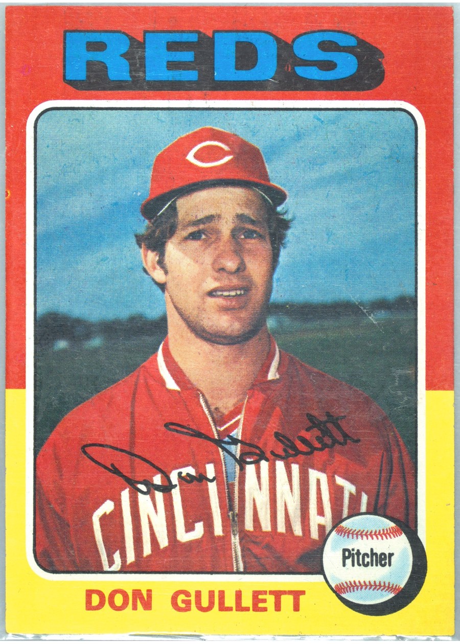 1975 Topps #65 Don Gullett, Cincinnati Reds