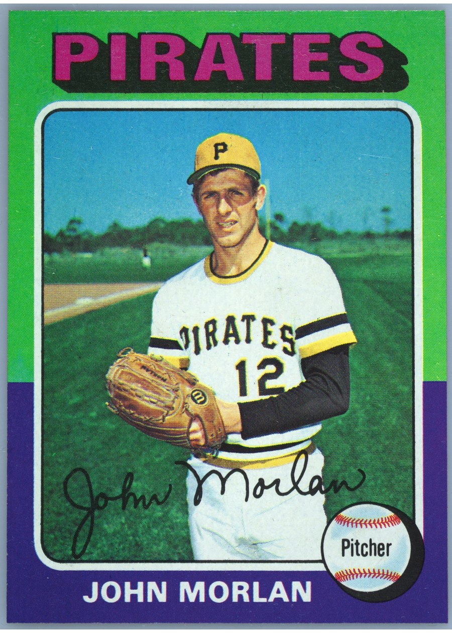 1975 Topps #651 John Morlan, Pittsburgh Pirates
