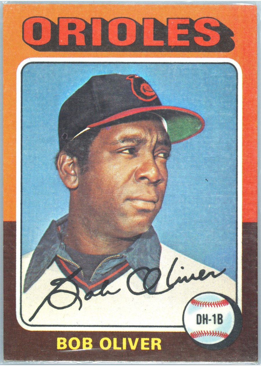 1975 Topps #657 Bob Oliver, Baltimore Orioles