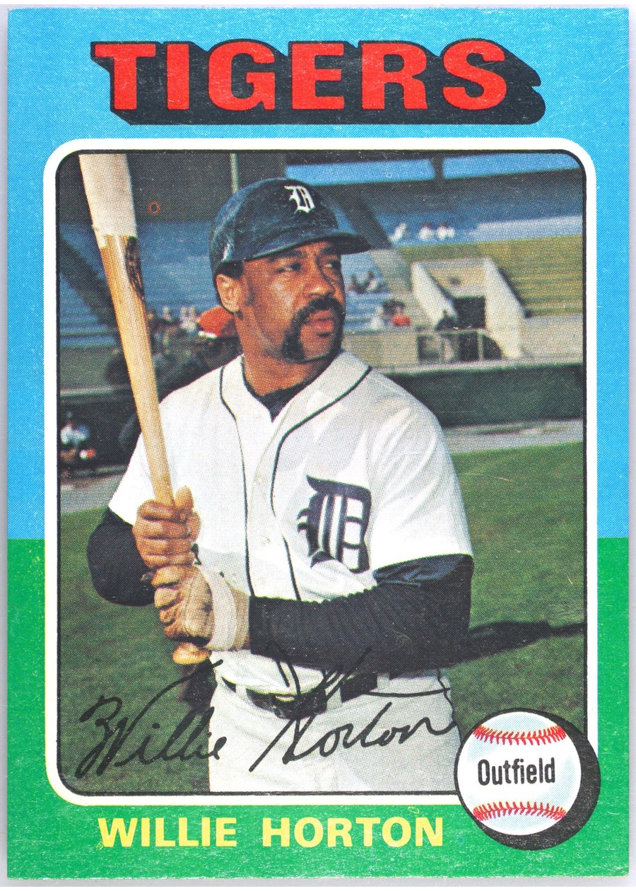 1975 Topps #66 Willie Horton, Detroit Tigers