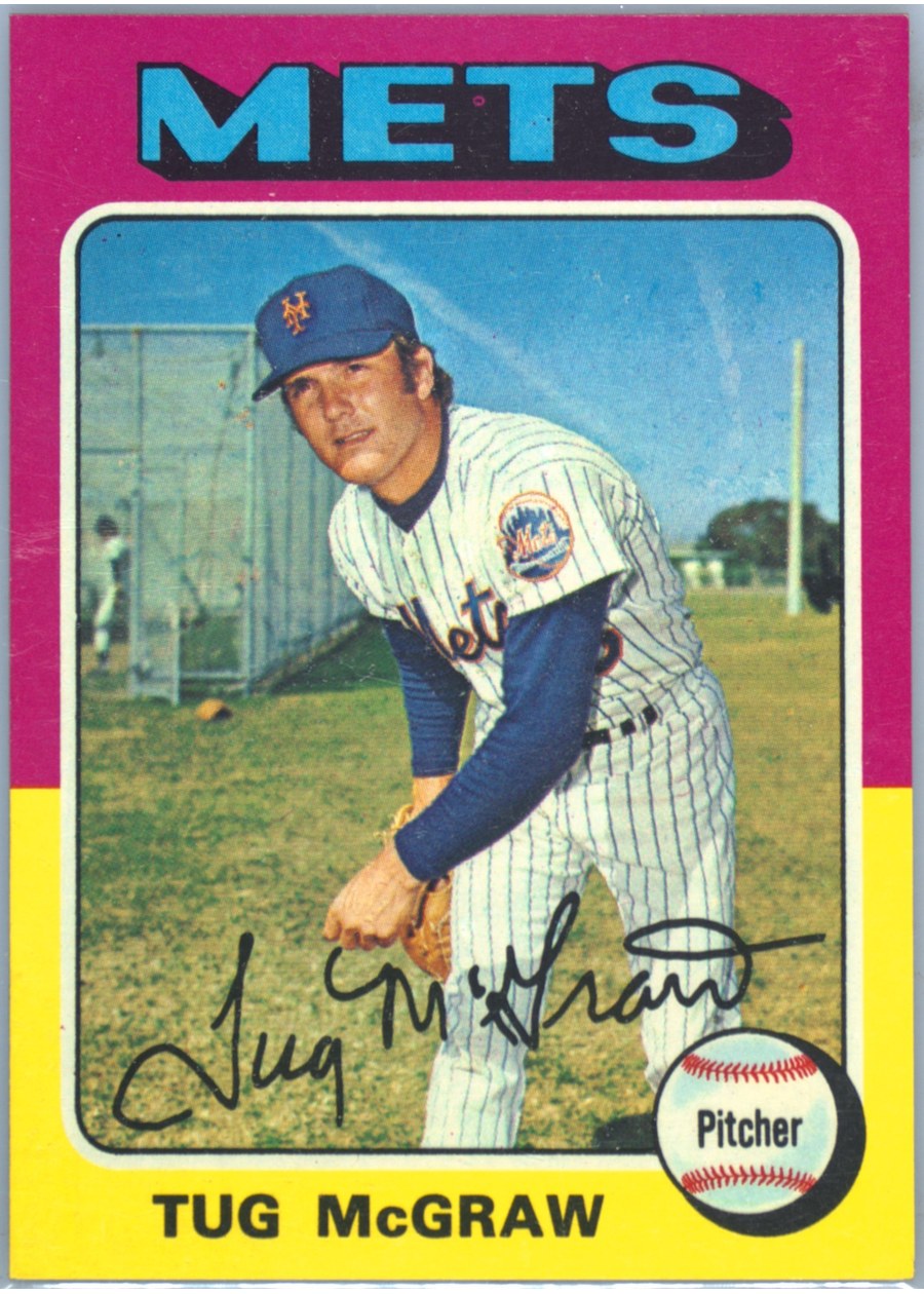 1975 Topps #67 Tug McGraw, New York Mets