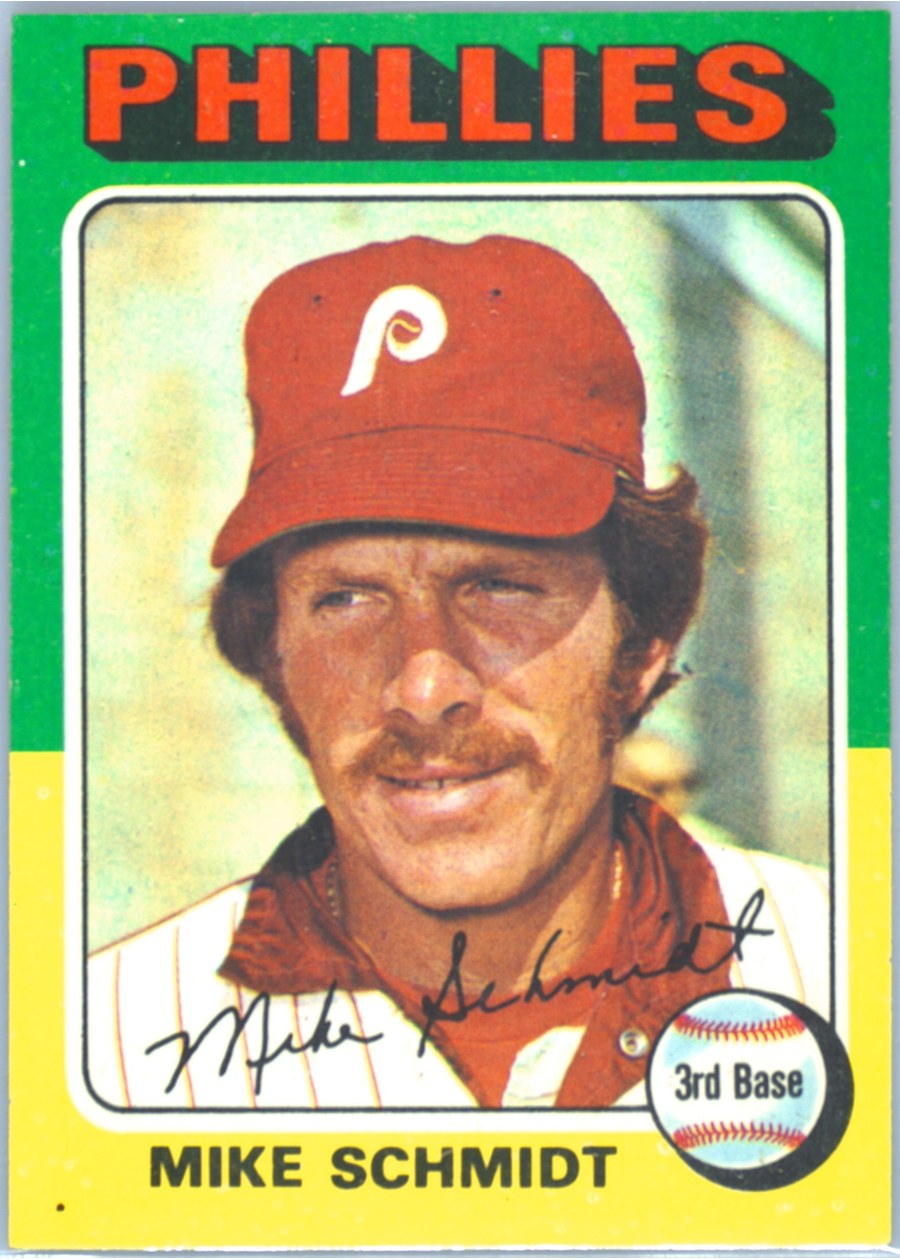 1975 Topps #70 Mike Schmidt, Philadelphia Phillies