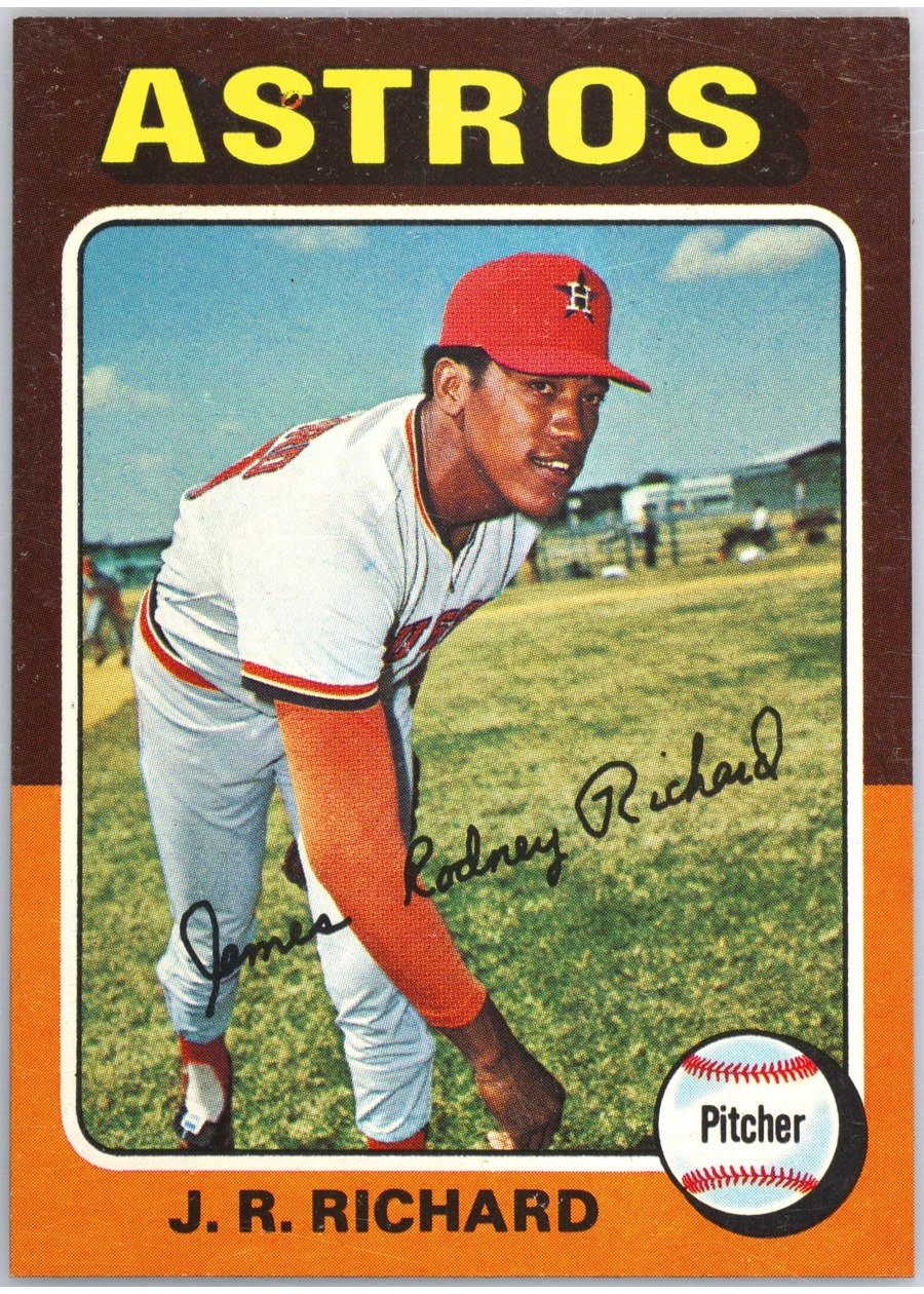 1975 Topps #73 J.R. Richard, Houston Astros