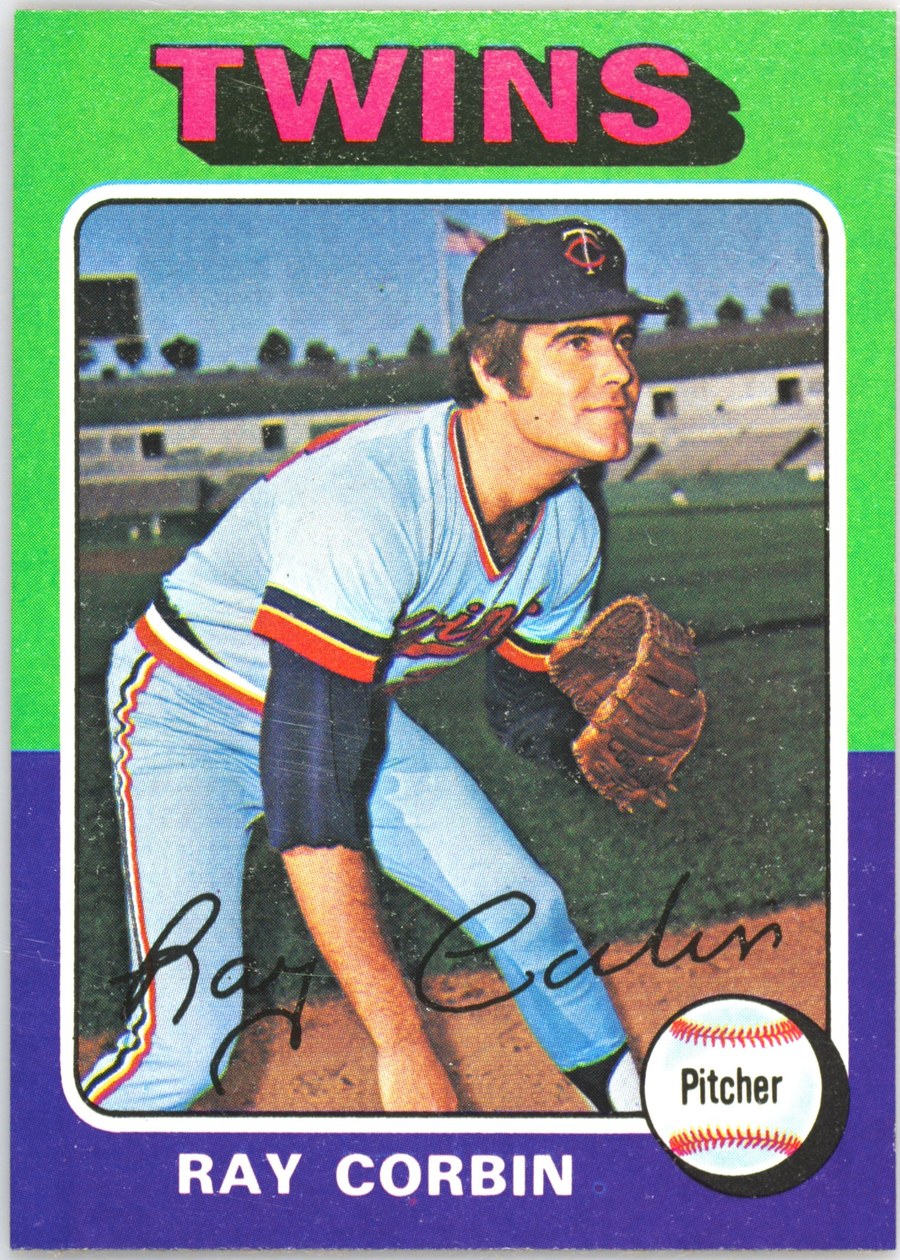 1975 Topps #78 Ray Corbin, Minnesota Twins