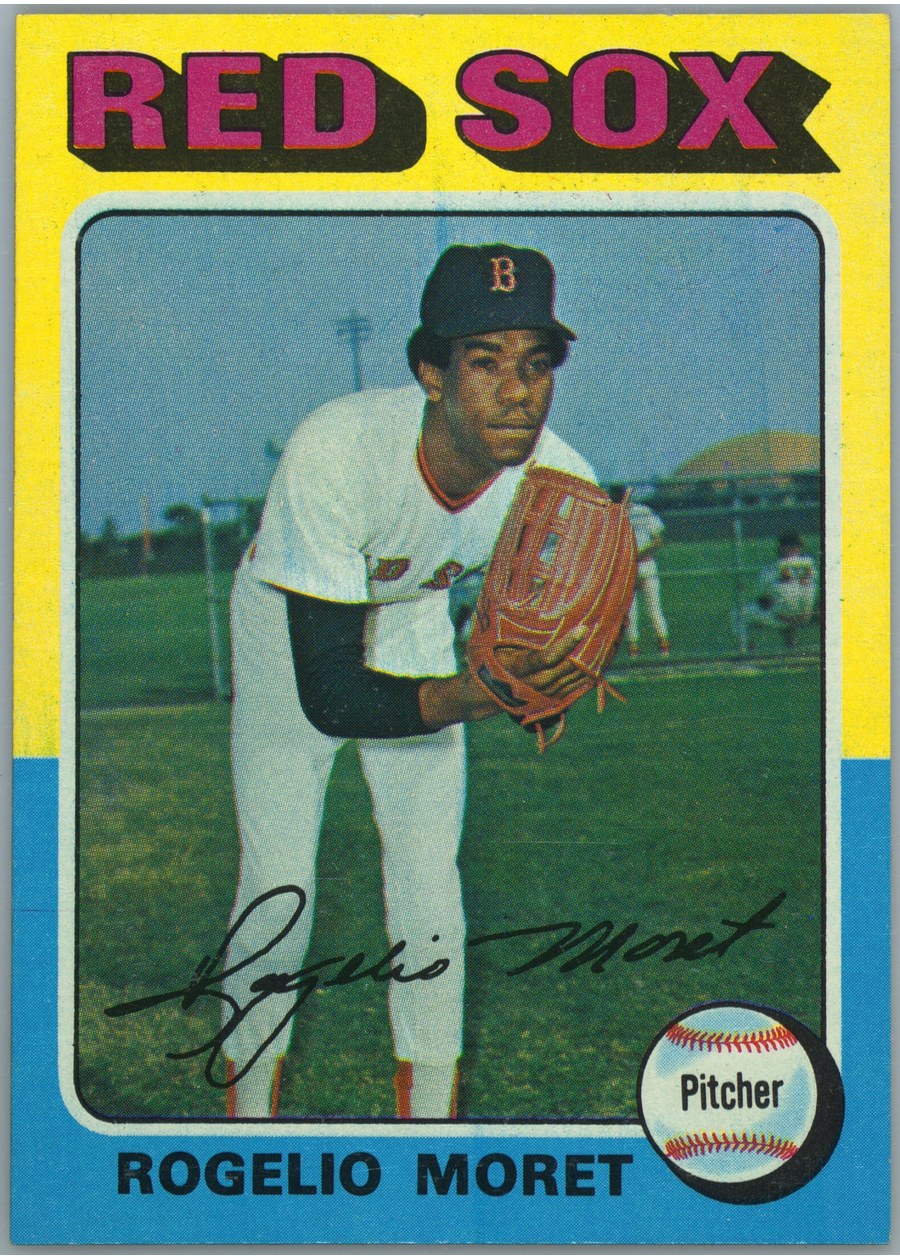 1975 Topps #8 Rogelio Moret, Boston Red Sox