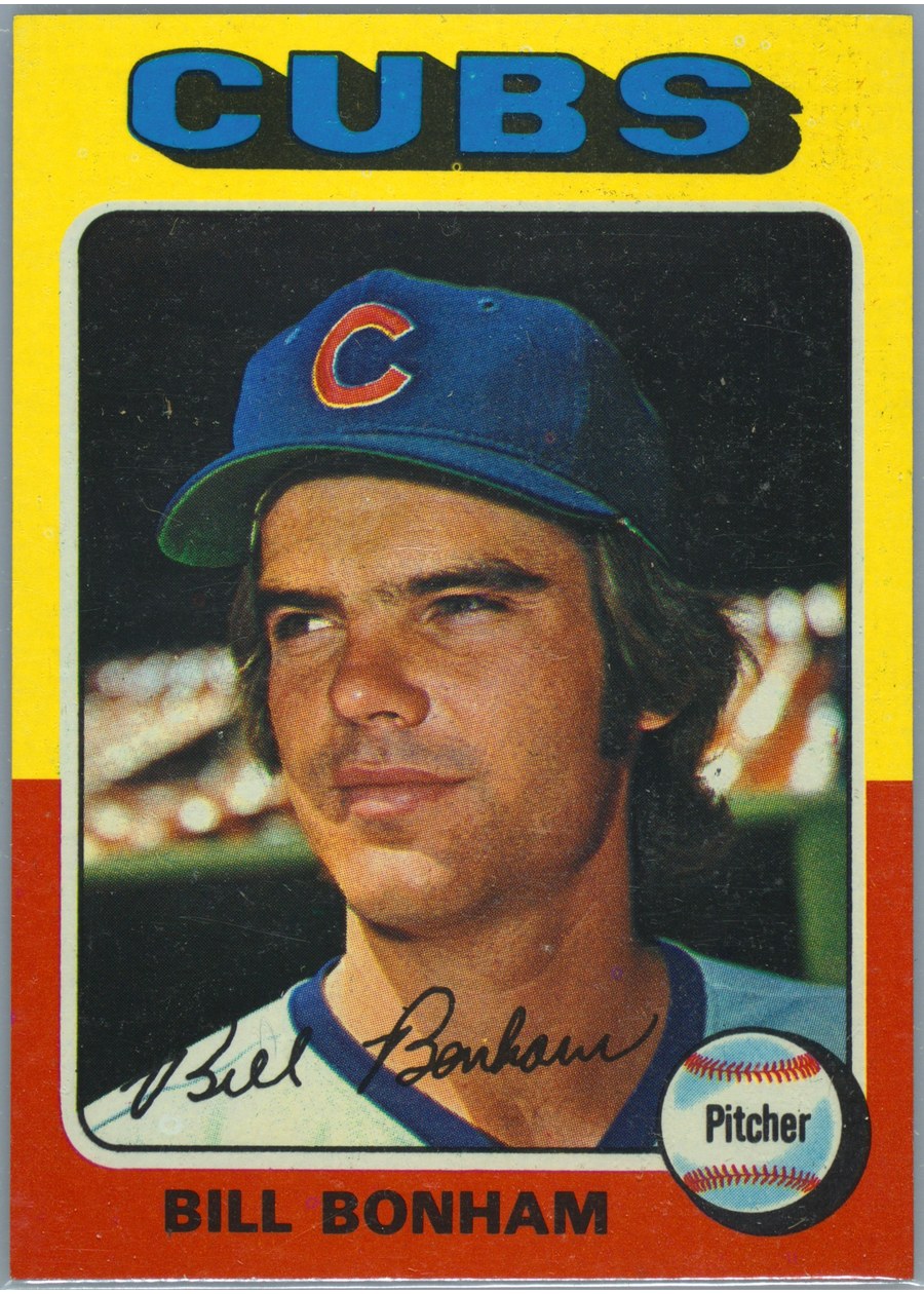 1975 Topps #85 Bill Bonham, Chicago Cubs