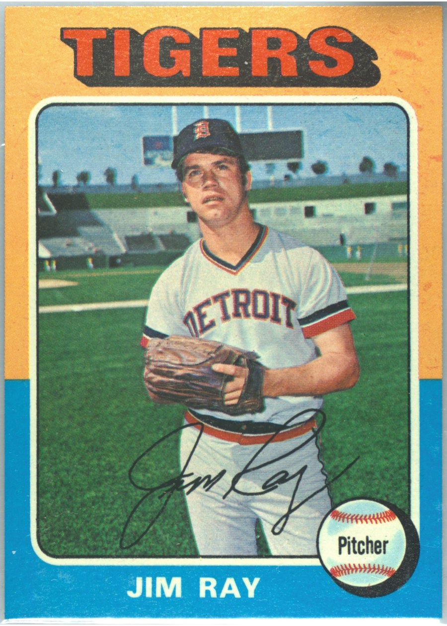 1975 Topps #89 Jim Ray, Detroit Tigers