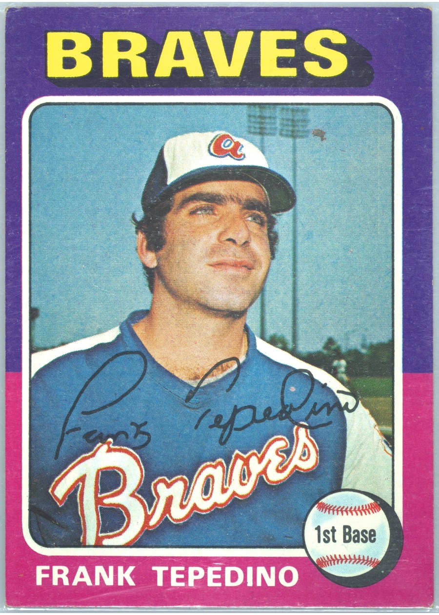 1975 Topps #9 Frank Tepedino, Atlanta Braves