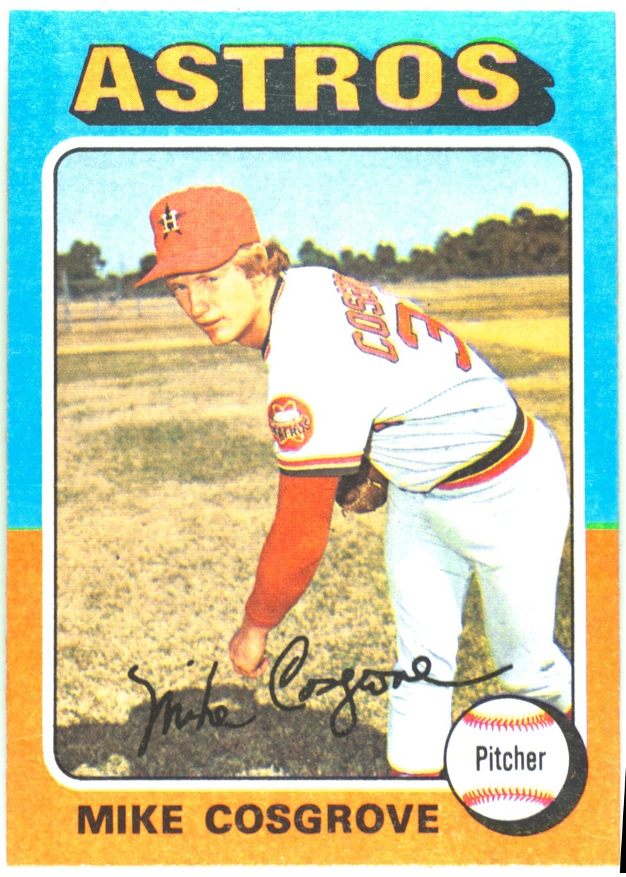 1975 Topps #96 Mike Cosgrove, Houston Astros