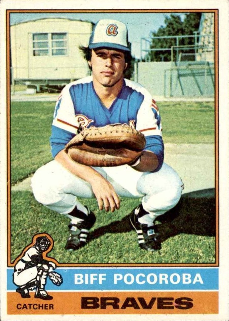 1976 Topps #103 Biff Pocoroba, Atlanta Braves