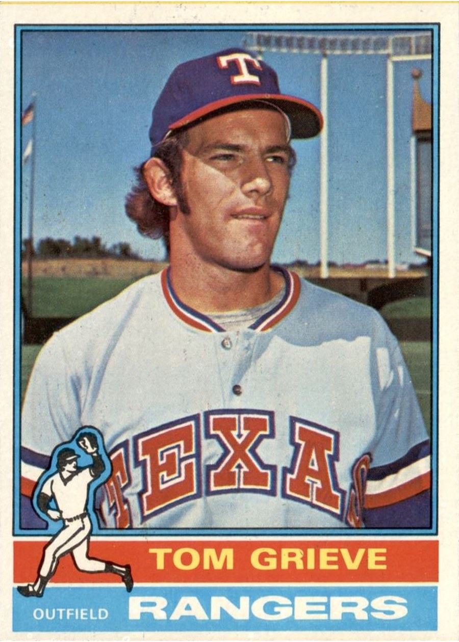 1976 Topps #106 Tom Grieve, Texas Rangers
