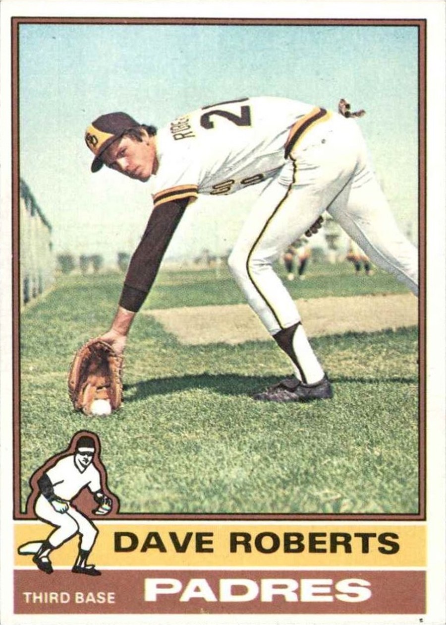 1976 Topps #107 Dave Roberts, San Diego Padres