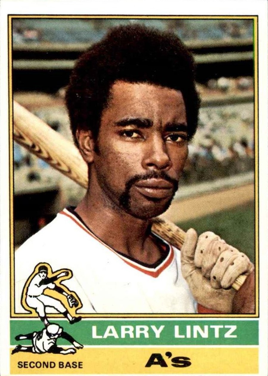 1976 Topps #109 Larry Lintz, Oakland Athletics