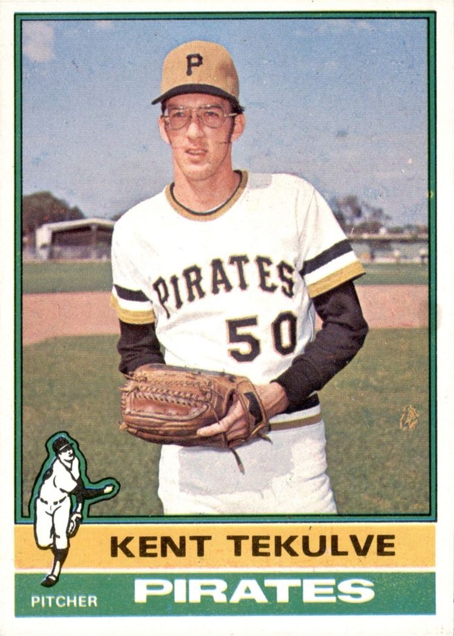 1976 Topps #112 Kent Tekulve, Pittsburgh Pirates