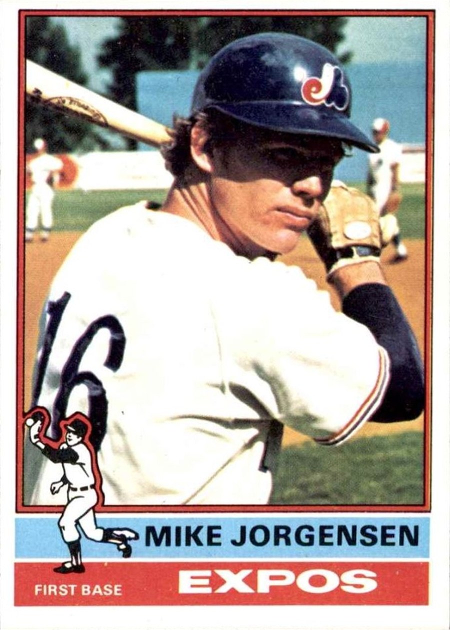 1976 Topps #117 Mike Jorgensen, Montreal Expos