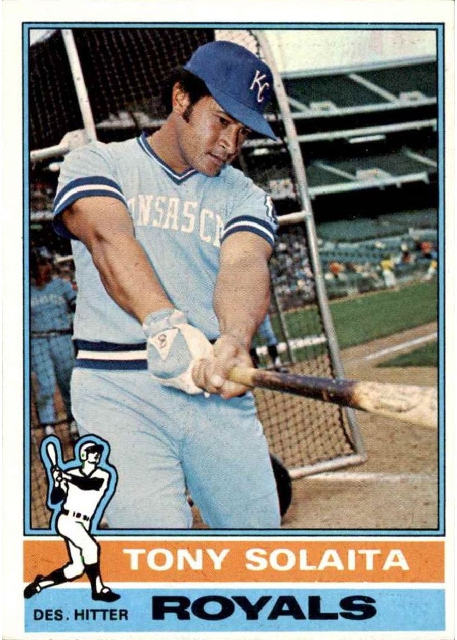 1976 Topps #121 Tony Solaita, Kansas City Royals