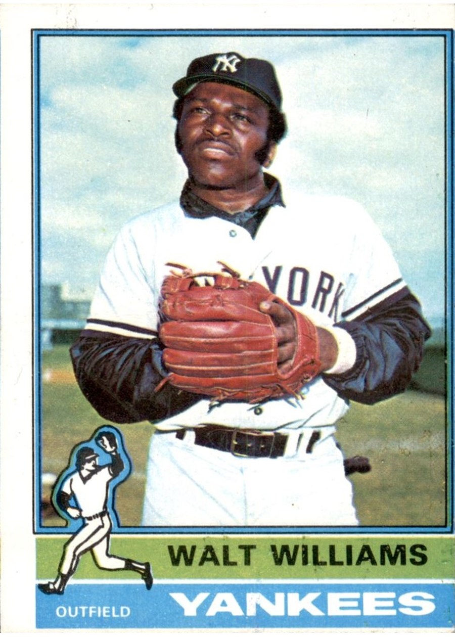 1976 Topps #123 Walt Williams, New York Yankees