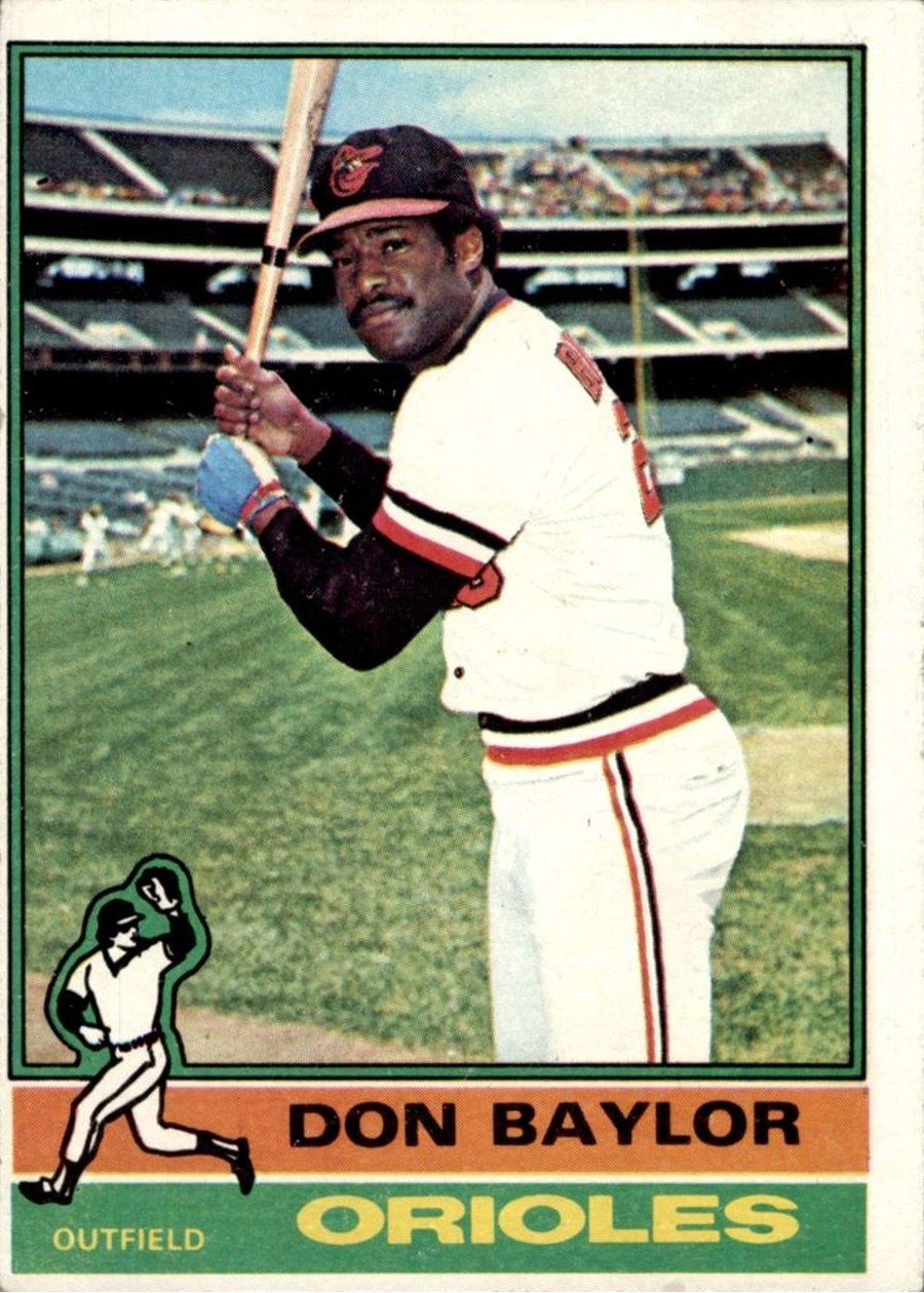 1976 Topps #125 Don Baylor, Baltimore Orioles