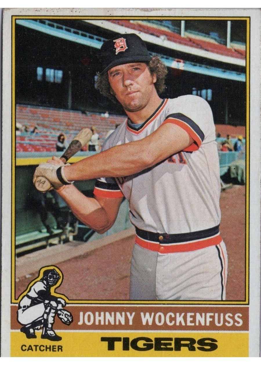 1976 Topps #13 Johnny Wockenfuss, Detroit Tigers