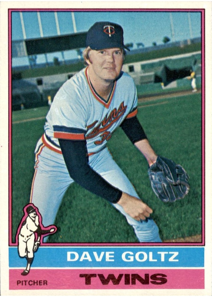 1976 Topps #136 Dave Goltz, Minnesota Twins