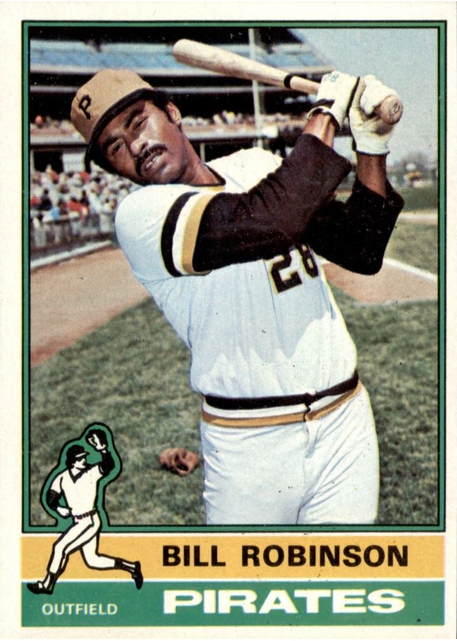 1976 Topps #137 Bill Robinson, Pittsburgh Pirates
