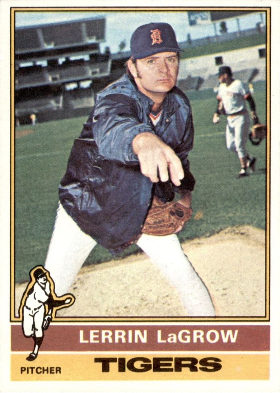 1976 Topps #138 Lerrin LaGrow, Detroit Tigers