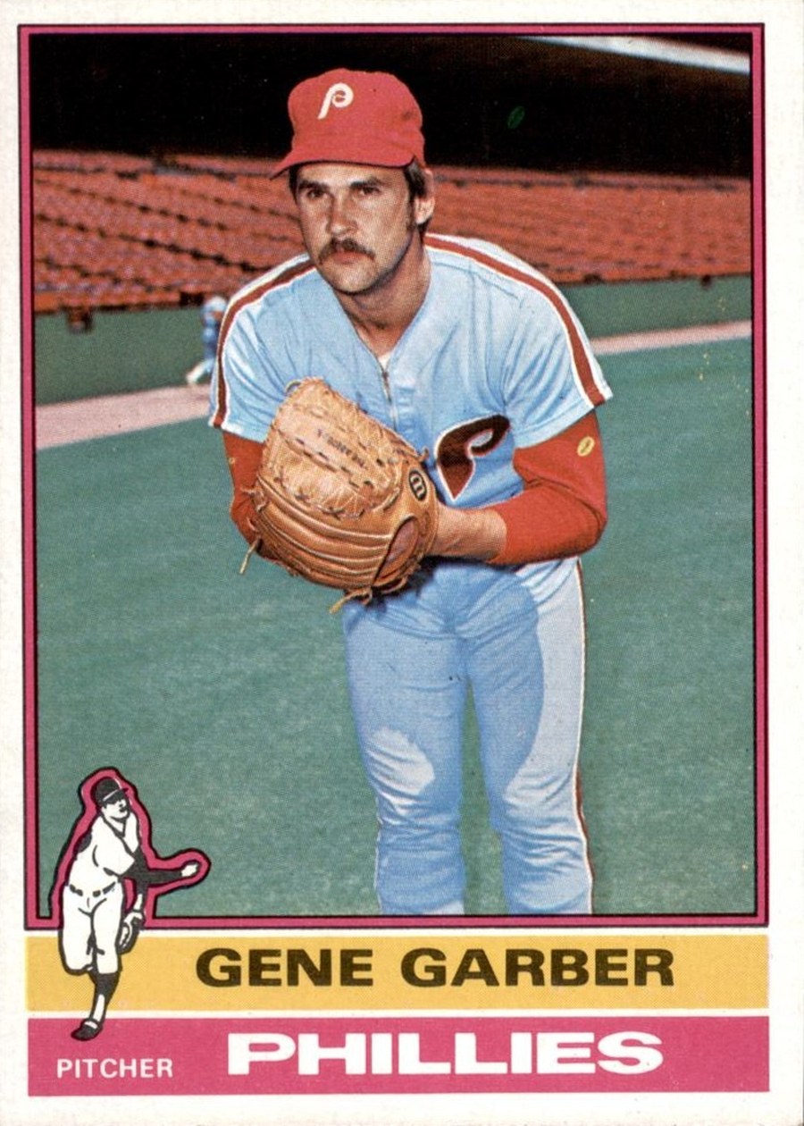 1976 Topps #14 Gene Garber, Philadelphia Phillies