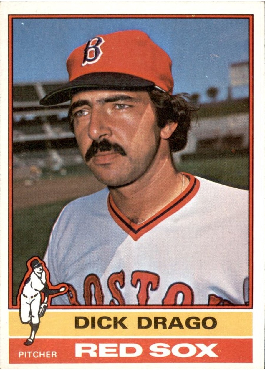 1976 Topps #142 Dick Drago, Boston Red Sox