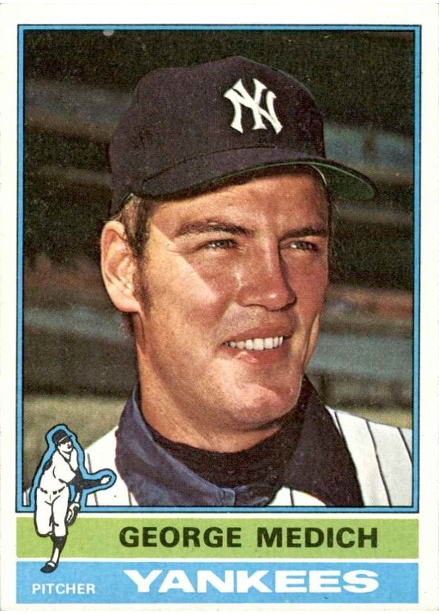 1976 Topps #146 George Medich, New York Yankees