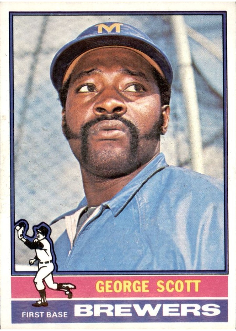 1976 Topps #15 George Scott, Milwaukee Brewers