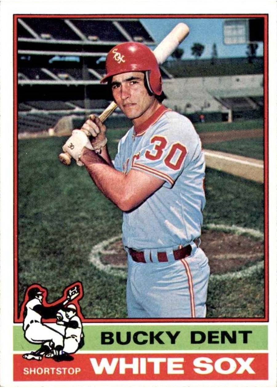 1976 Topps #154 Bucky Dent, Chicago White Sox