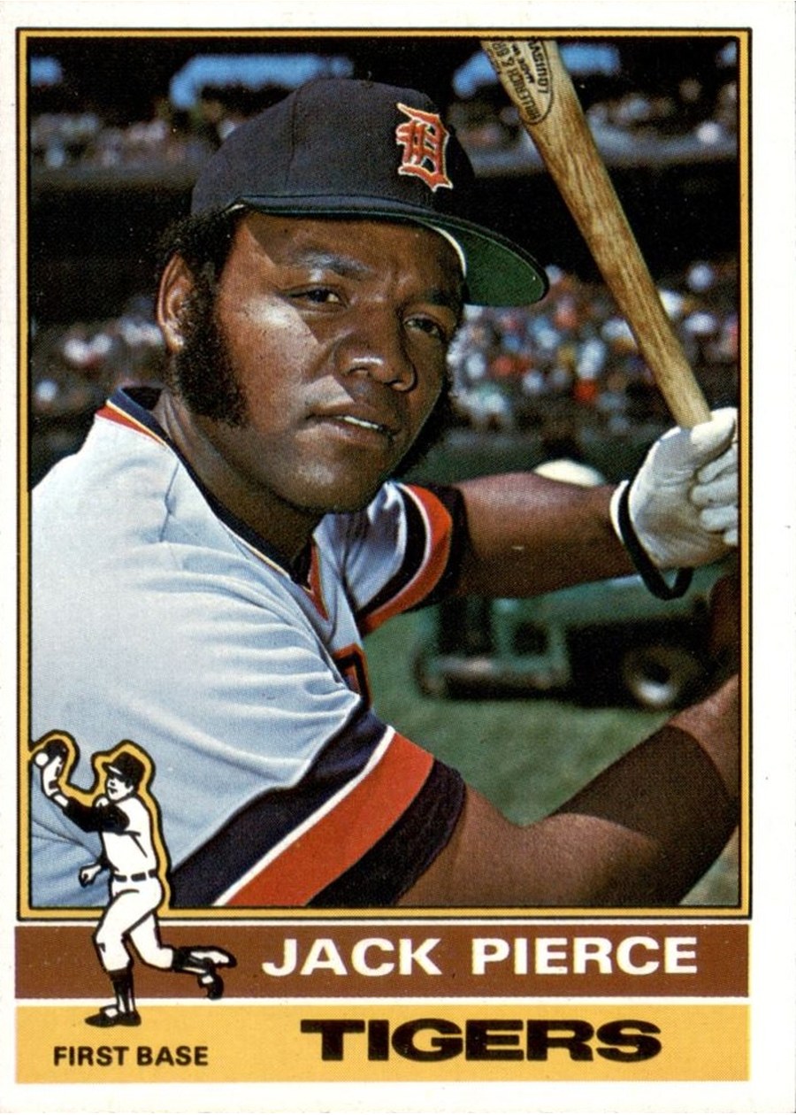 1976 Topps #162 Jack Pierce, Detroit Tigers