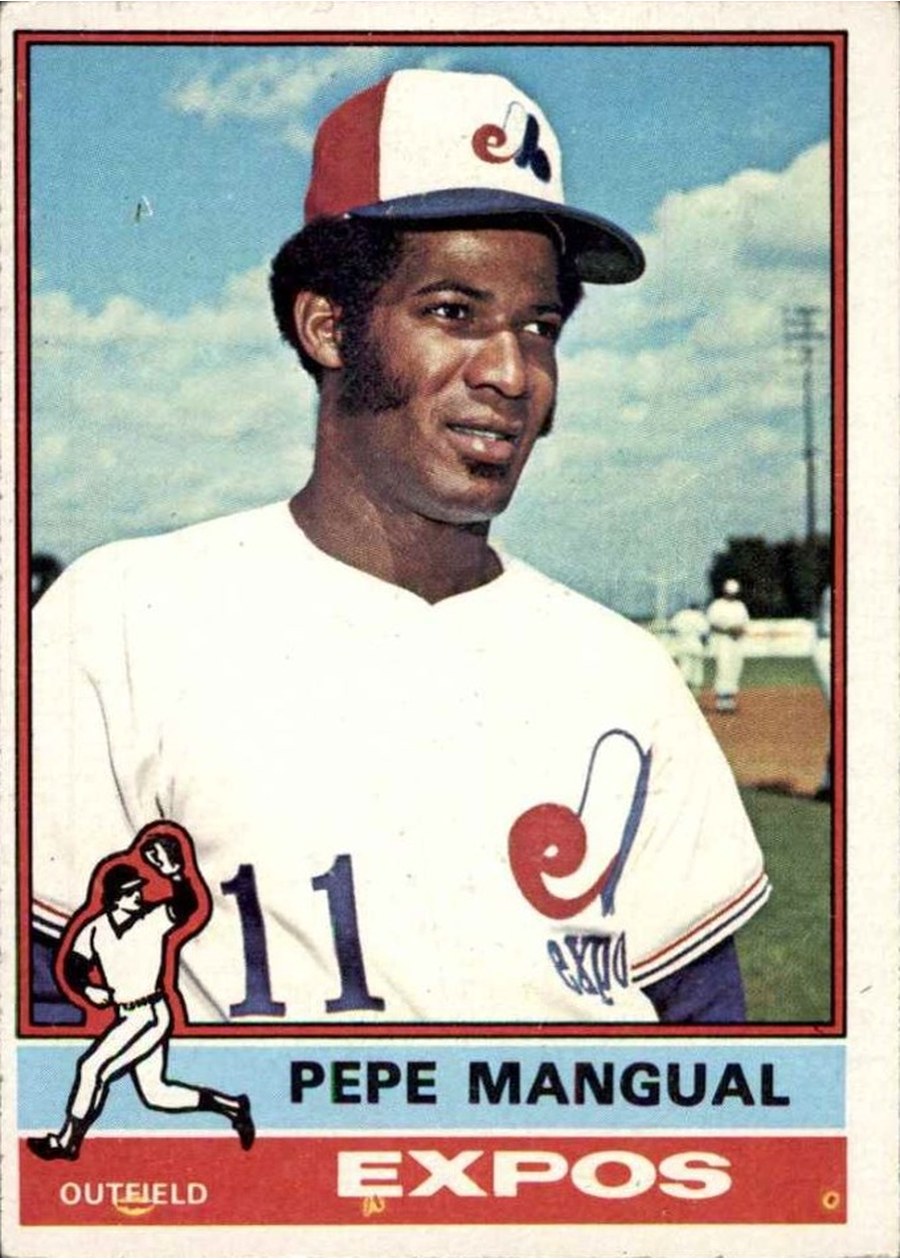 1976 Topps #164 Pepe Mangual, Montreal Expos