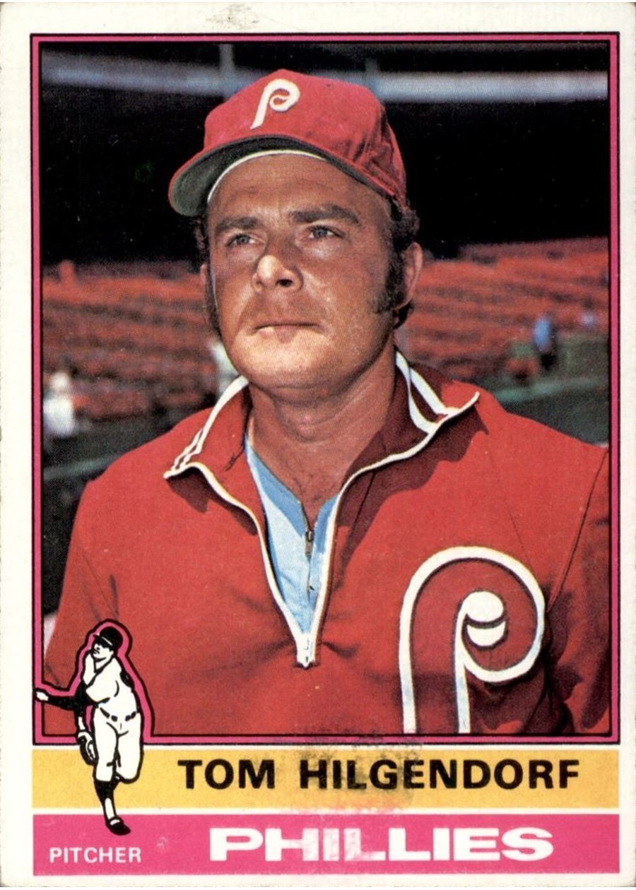 1976 Topps #168 Tom Hilgendorf, Philadelphia Phillies