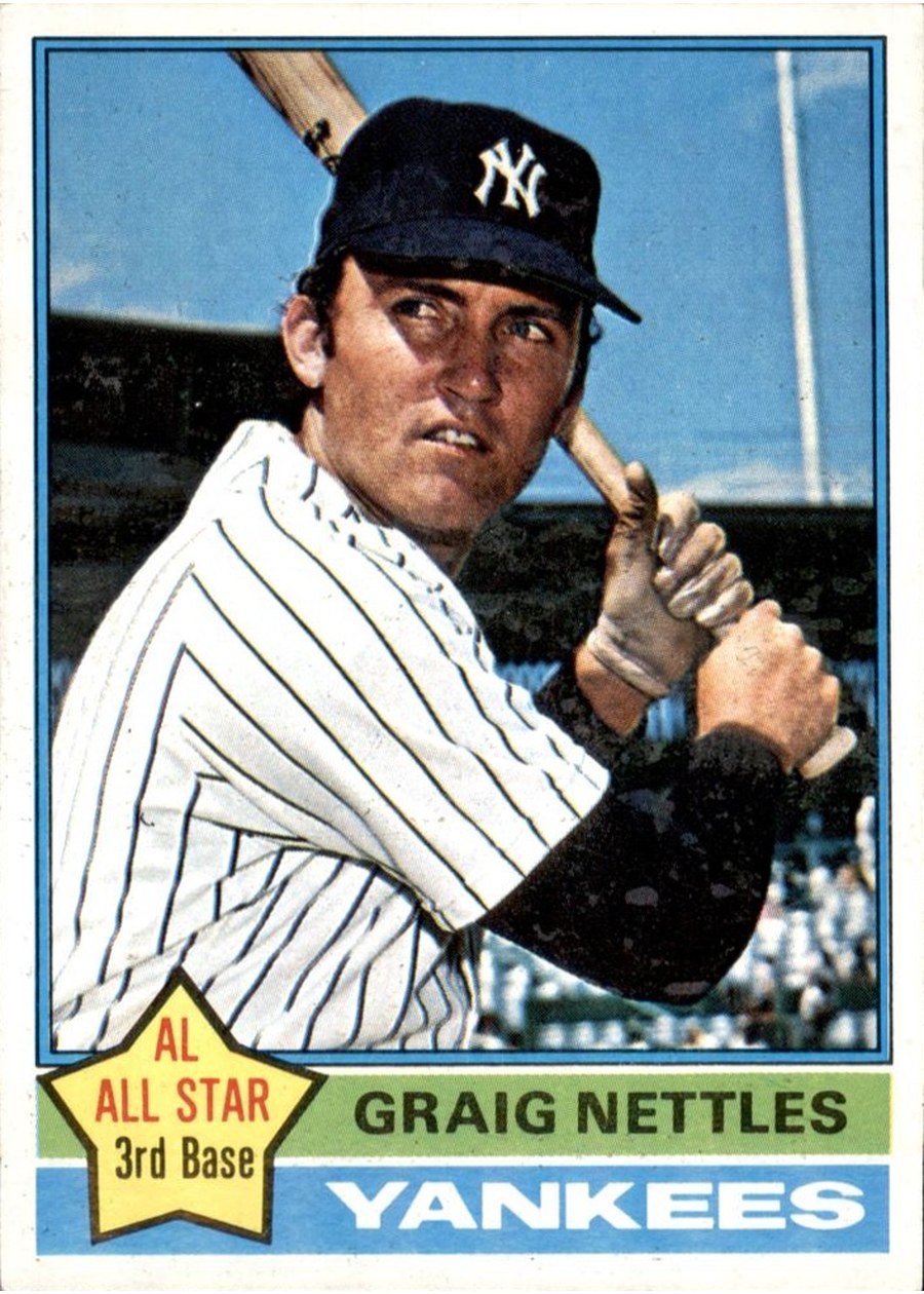1976 Topps #169 Graig Nettles, New York Yankees