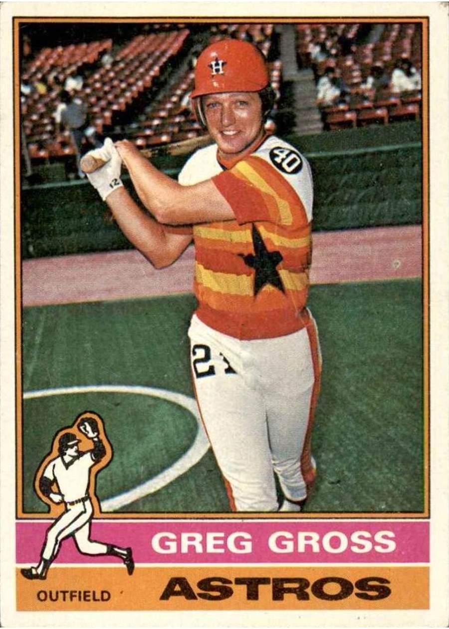 1976 Topps #171 Greg Gross, Houston Astros